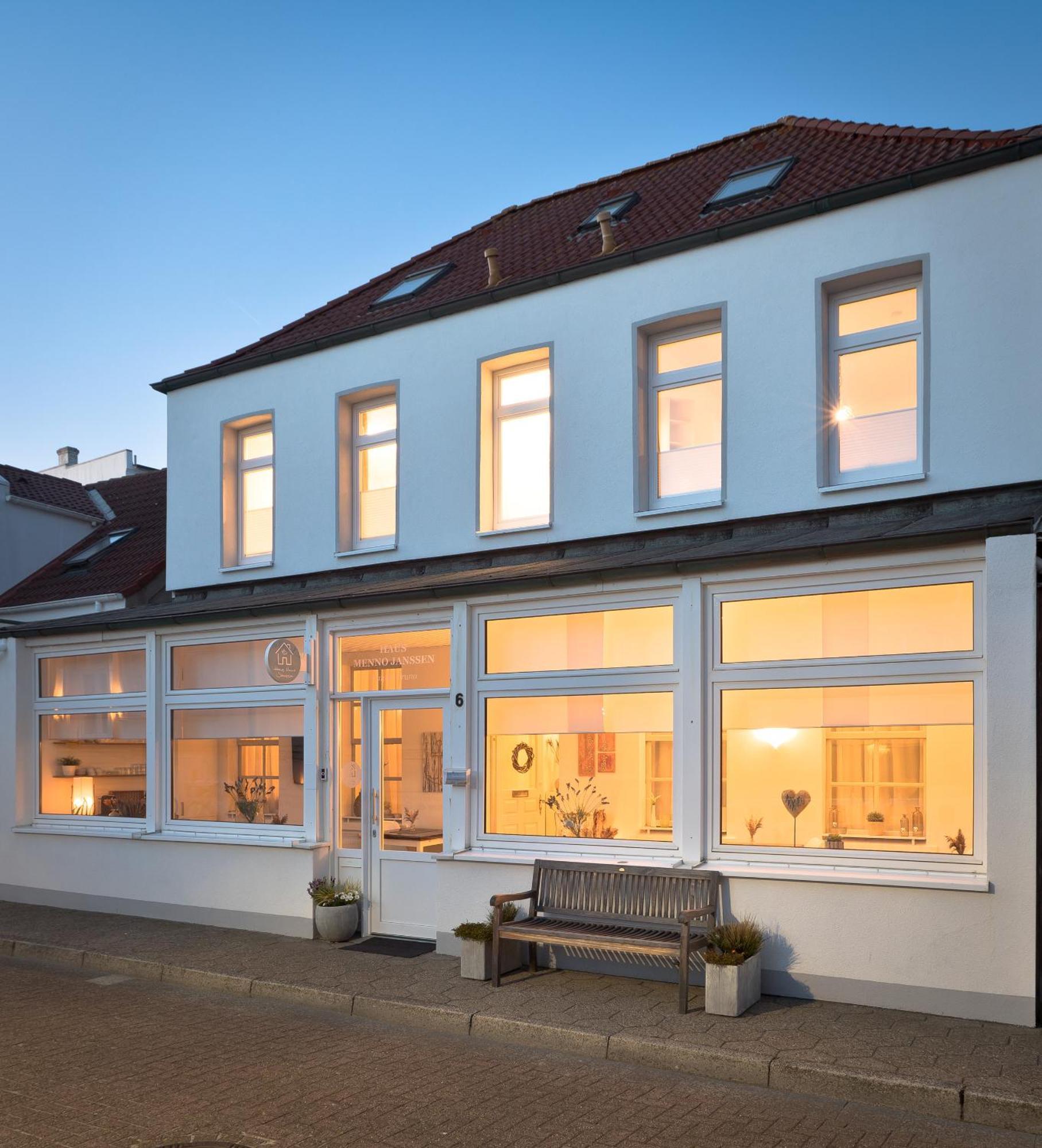 Haus Menno Janssen - Doppelzimmer นอร์เดอร์ไน ภายนอก รูปภาพ